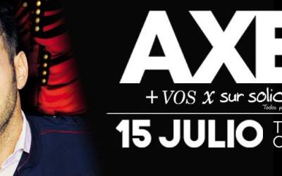 AXEL+VOS x Sur Solidario! SUMA OTRA FECHA!
