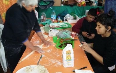 Festejando el 25 de mayo