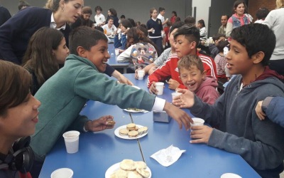 ¡Festejo entre amigos!