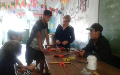 Carpintería y electricidad en nuestras sedes