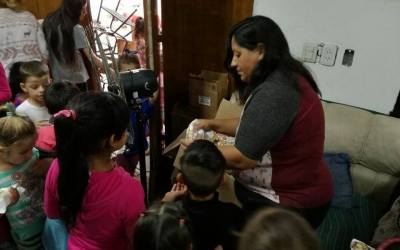 ¡Festejamos los cumples del mes en El Amparo de los Niños!
