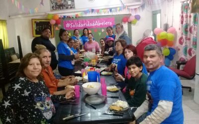Almuerzo con amigos
